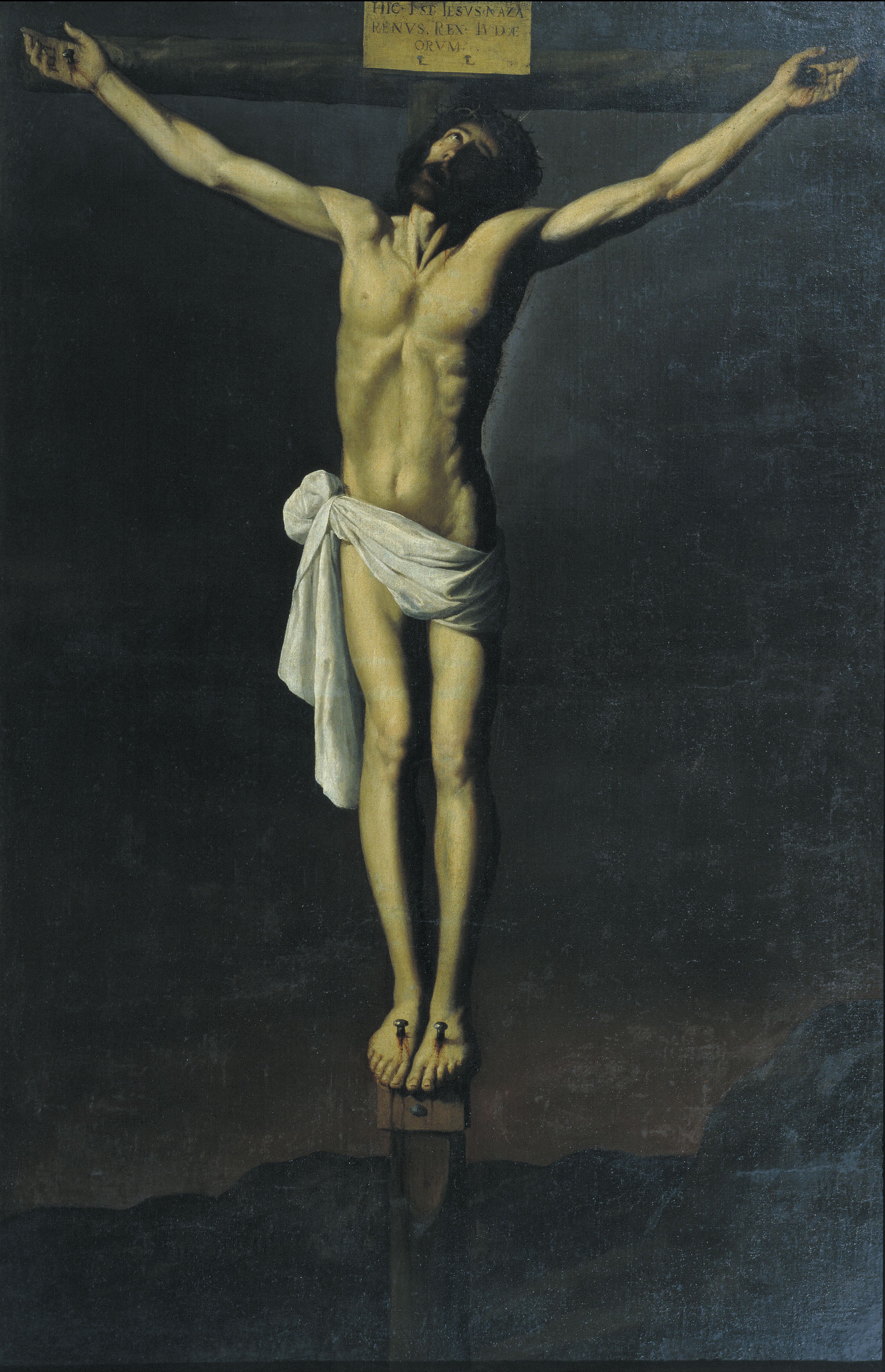 Francisco de Zurbarán, Crist crucificat, cap a 1655