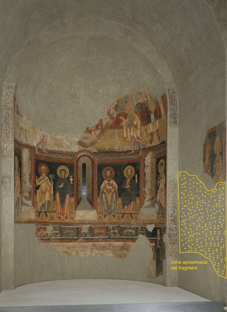 Pintures a la col•lecció d’art romànic (sala 4). Gràfica sobreposada: Paz Marquès 113138-CJT_002709 