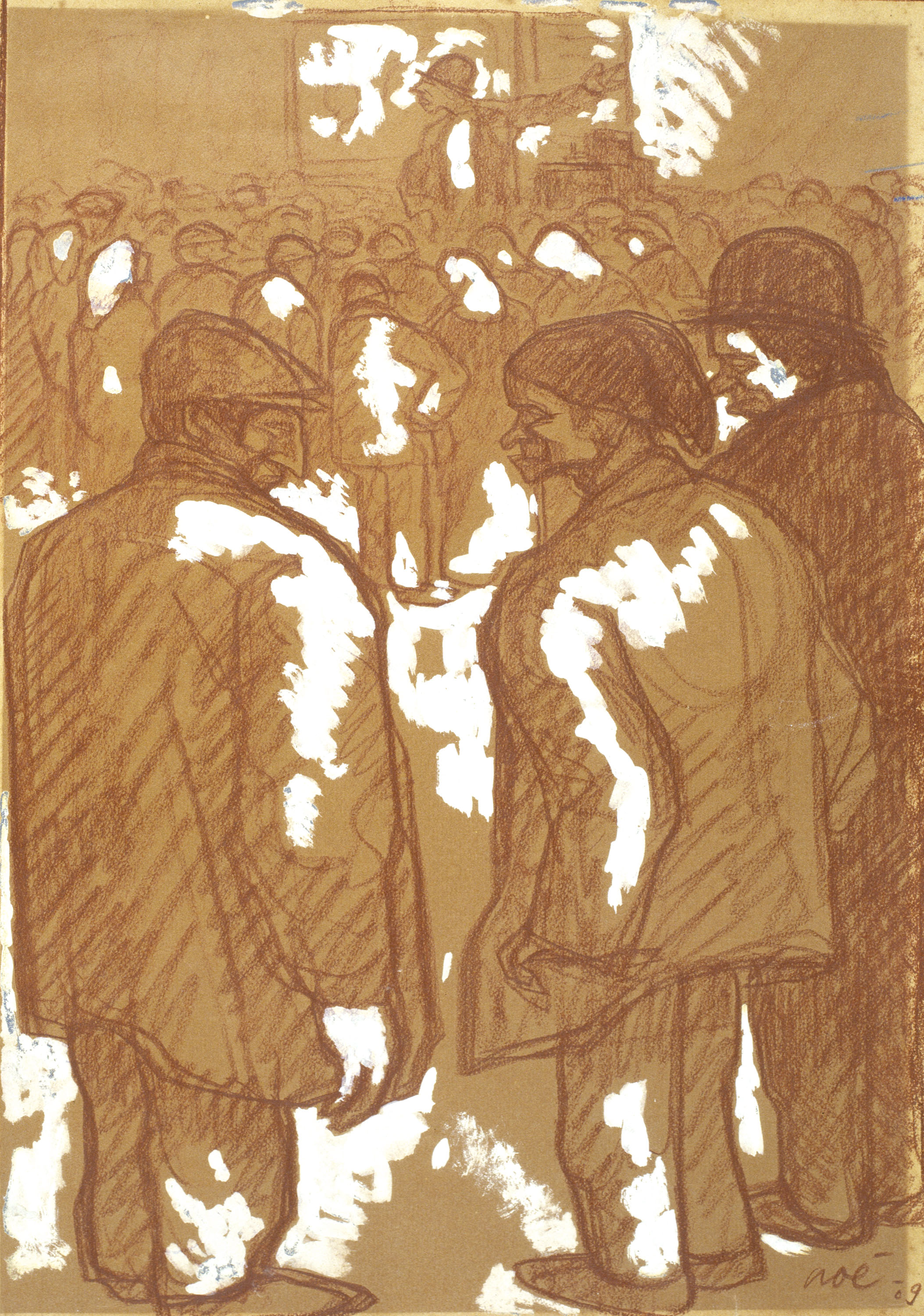 Isidre Nonell, L’arrencaqueixals, 1909.