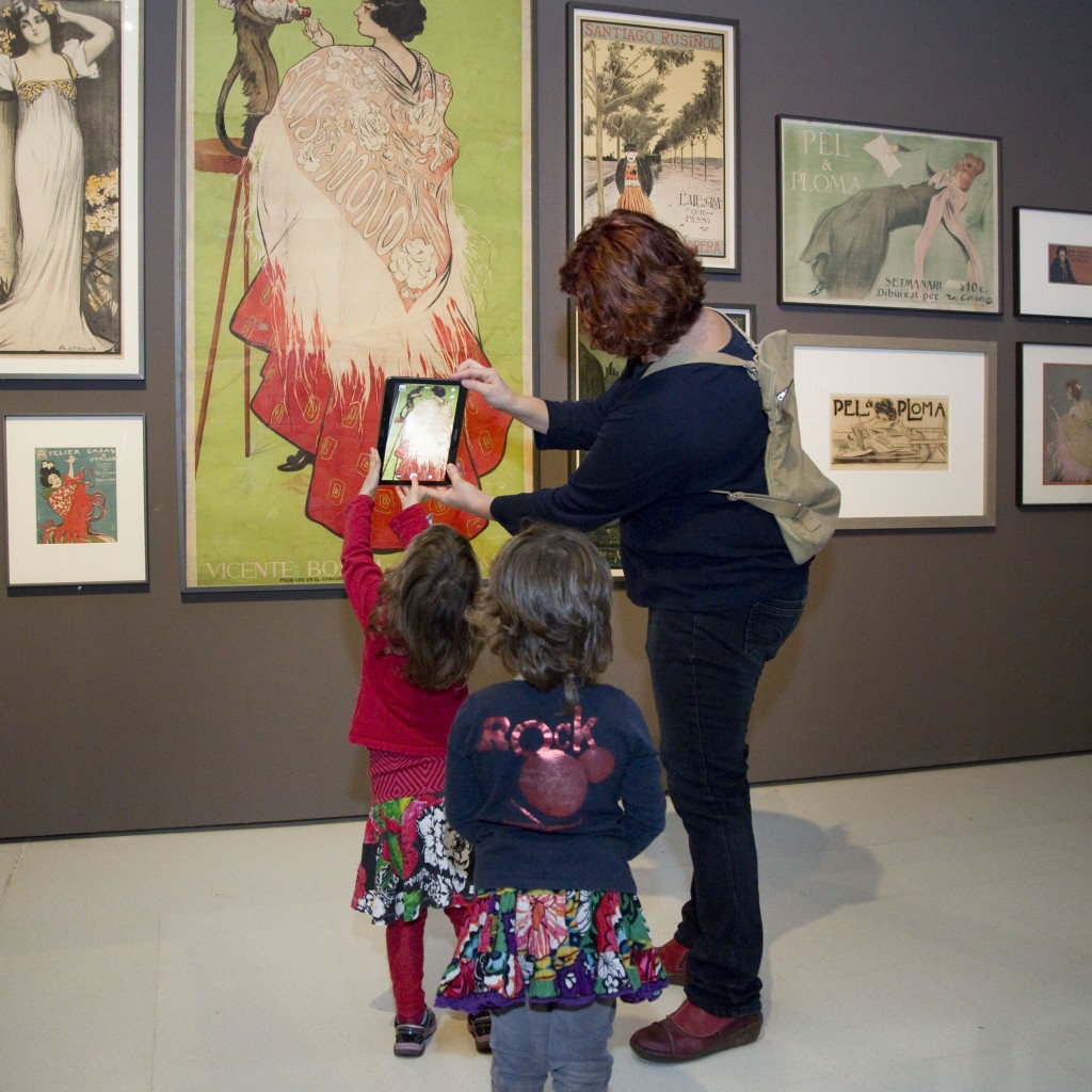 Family activity in the Modern Art Collection