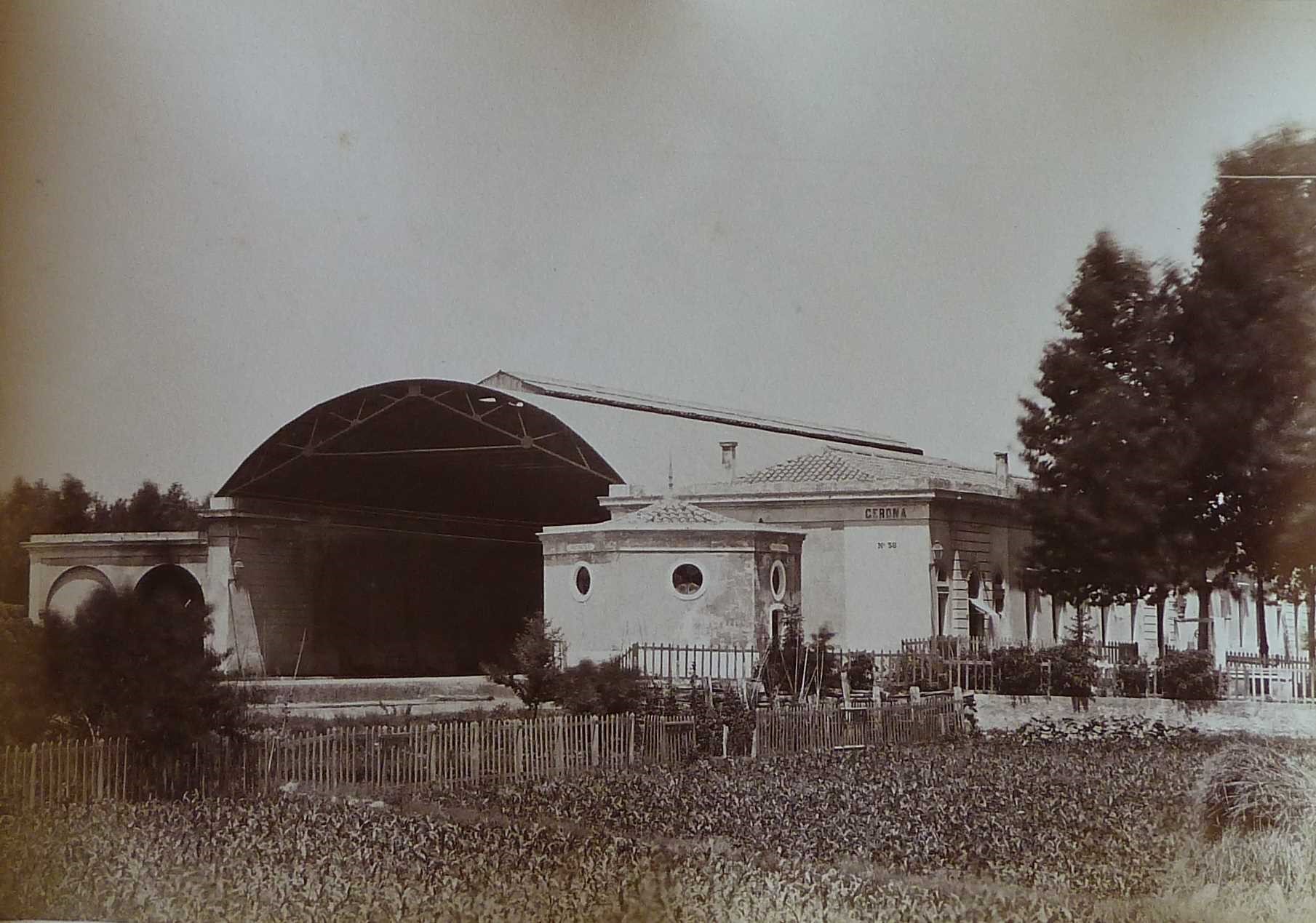 Estació de ferrocarril inaugurada l’any 1862 