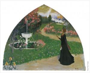 Allegory of Poetry by Santiago Rusiñol
