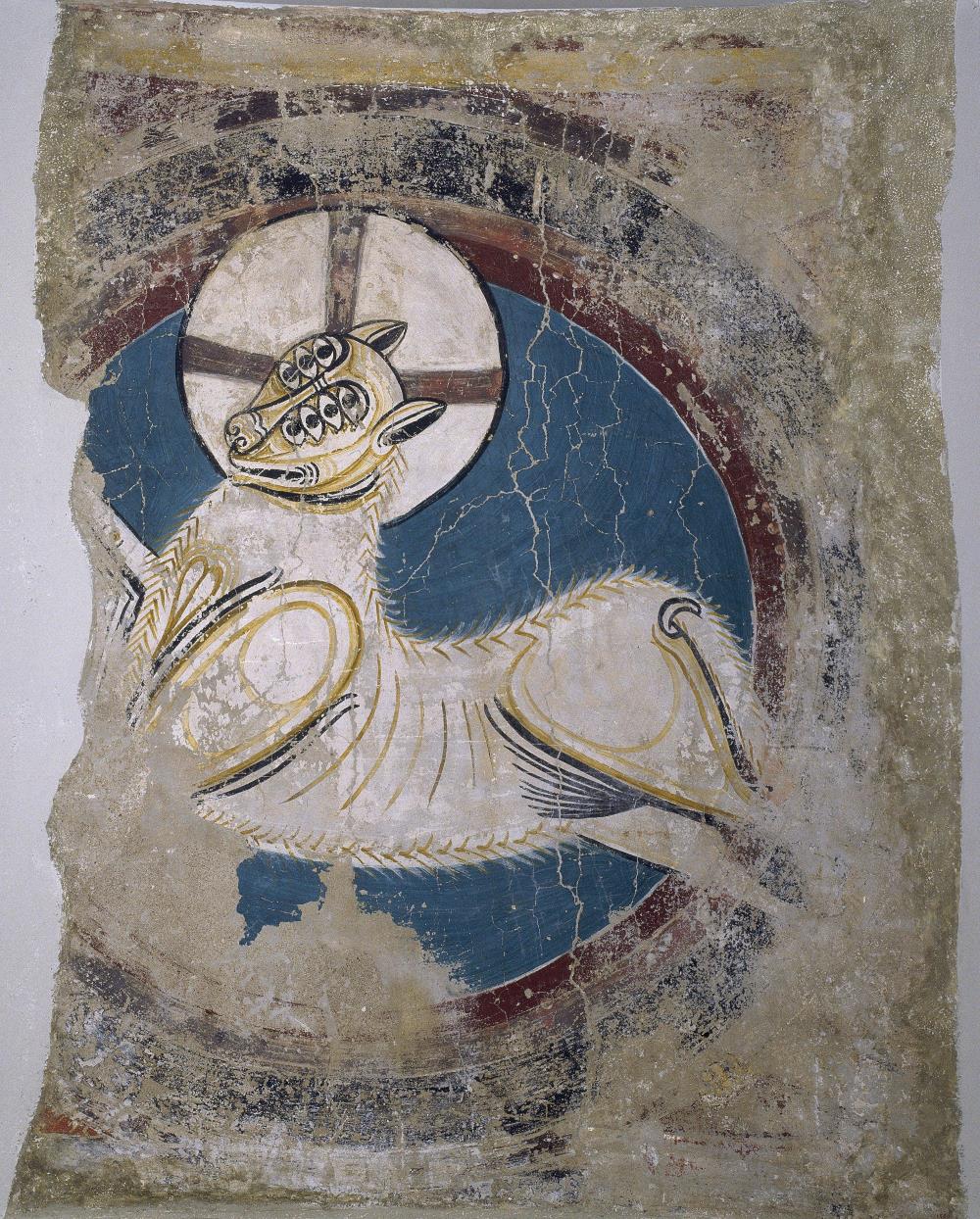 Arch of the Apocalyptic Lamb from Sant Climent de Taüll, circa 1123