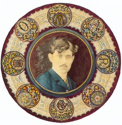 Self-portrait of Gaspar Homar, private collection