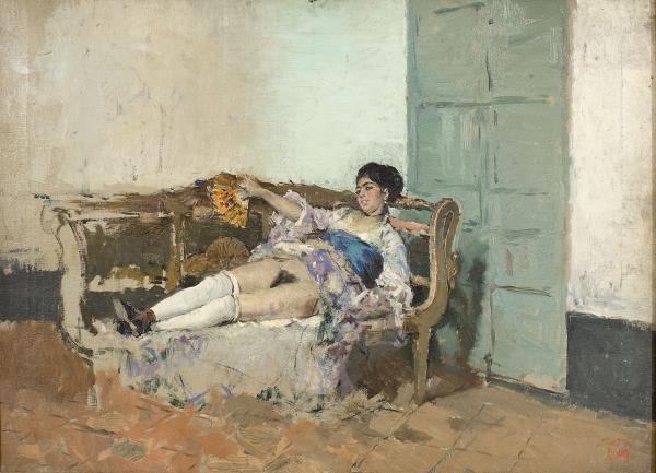 Mariano Fortuny, Carmen Bastián, hacia 1871-1872 