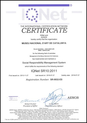 Certificat IQNET 