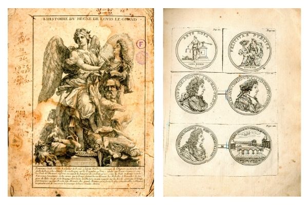 Claude François Menéstrier, Histoire du roy Louis le Grand par les medailles [...] París, 1693, Reial Acadèmia de Ciències i Arts de Barcelona