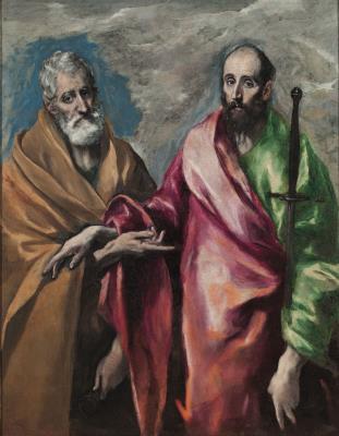 El Greco, Saint Peter and Saint Paul, between 1590 i 1600