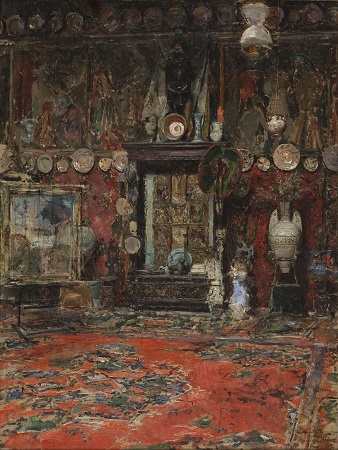 Ricardo de Madrazo, Mariano Fortuny’s Workshop in Rome, 1874