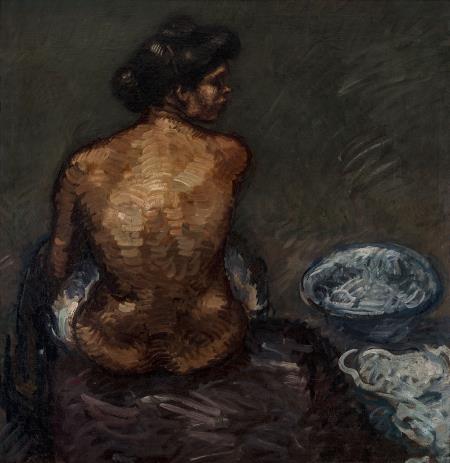 Isidre Nonell, Estudio de desnudo, 1907. Colección particular