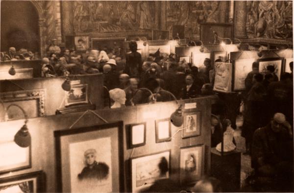 Exposició al Saló de Cent de l’Ajuntament de Barcelona, 1947 Font: Arxiu Contemporani de Barcelona