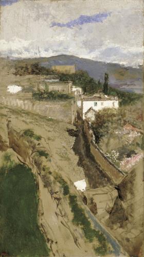 Marià Fortuny, Granada Landscape, around 1871