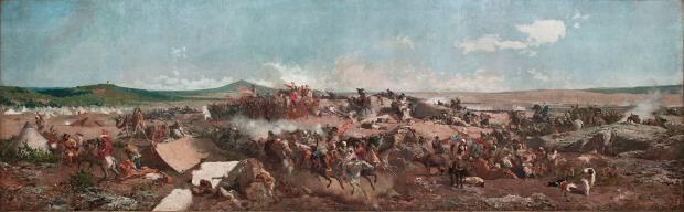 Marià Fortuny, The battle of Tetouan, Rome, 1863-1865