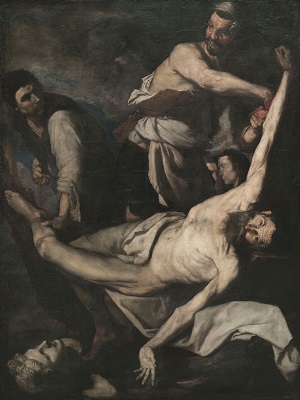 Josep de Ribera, Martiri de sant Bartomeu, 1644, Museu Nacional d’Art de  Catalunya