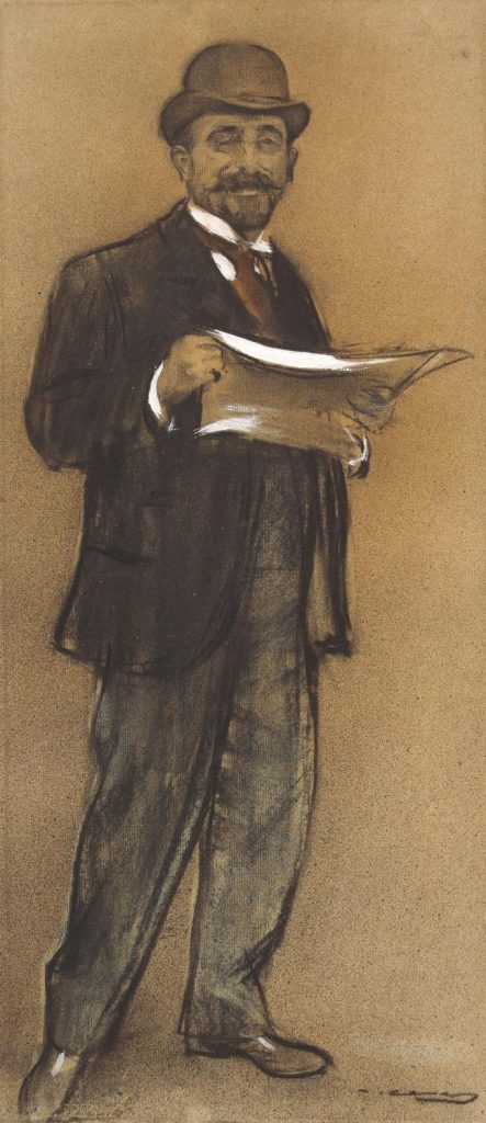 Ramon Casas, Retrat de Francesc Casanovas i Gorchs 