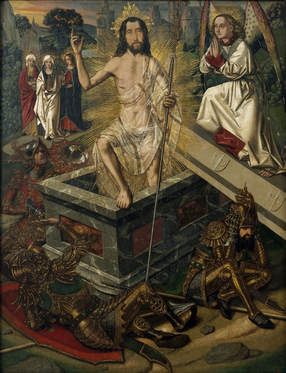 Bartolomé Bermejo, Resurrection, c. 1475