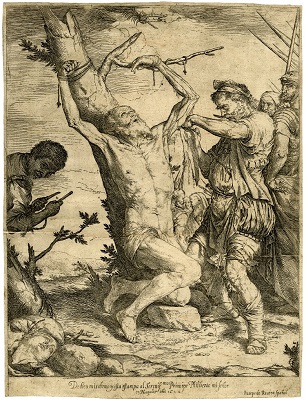 Josep de Ribera, Martiri de sant Bartomeu, 1624. British Museum