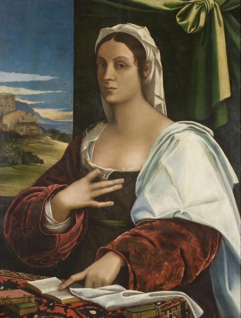 Sebastiano Luciani dit "Sebastiano del Piombo", Vittoria Colonna (?), 1520-1525 