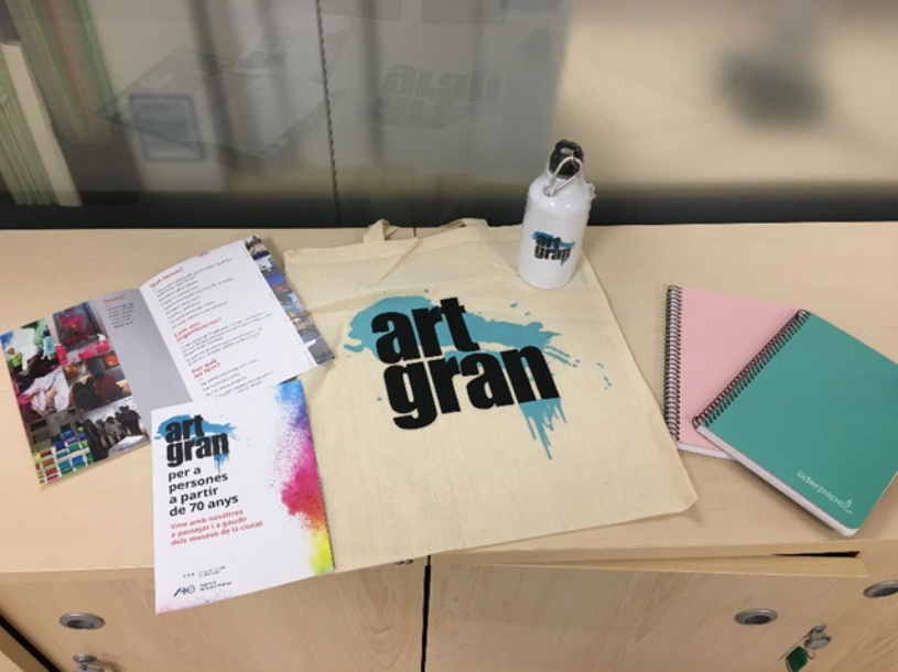 Material created by the Barcelona Public Health Agency for the project Art Gran