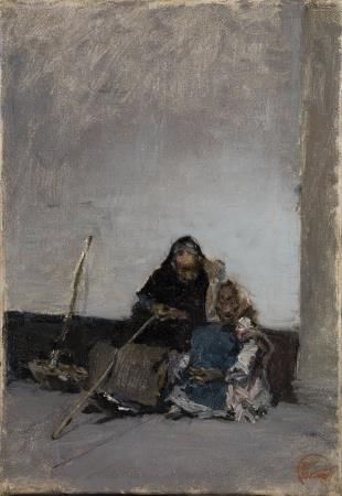 Marià Fortuny, Dos mendigas o Les méndiants, 1870-1872