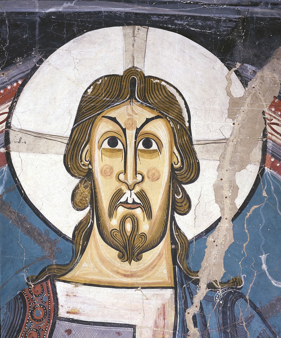 Mestre de Taüll, Absis de Sant Climent de Taüll, cap a 1123. Detall